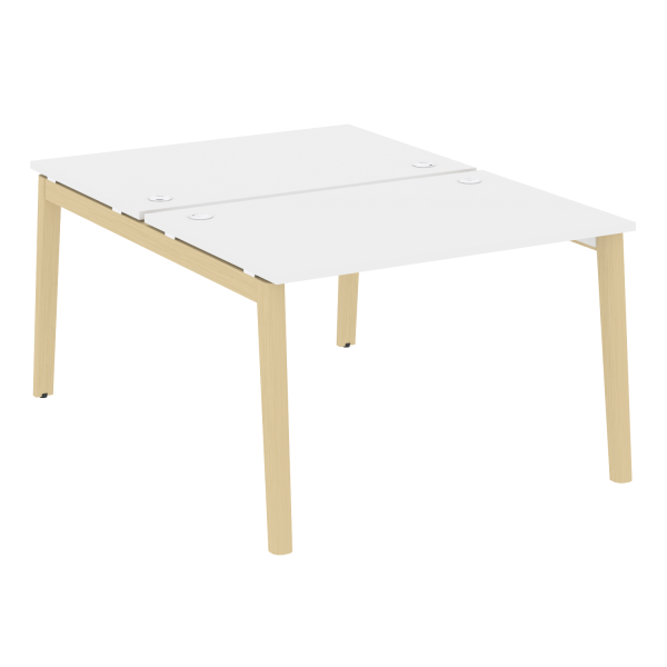 Рабочая станция на деревянных опорах Onix Wood OW.D.RS-2.2.8 1180x1635x750