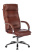 Кресло руководителя T-9927SL светло-коричневый Leather EiCHel кожа крестов. металл хром