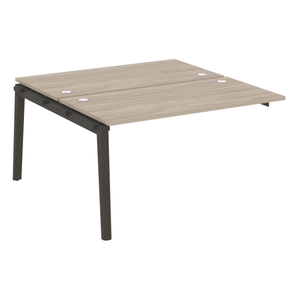 Наборный элемент рабочей станции на деревянных опорах Onix Wood OW.2.NRS-3.7 1380x1475x750