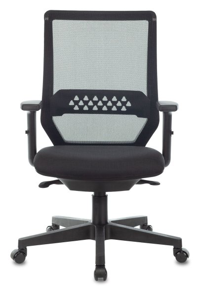 Кресло MC-611N черный TW-01 38-418 сетка/ткань крестов. пластик (Черный)