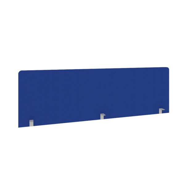 Экран тканевый Nova S В.ТЭКР-4 Ткань 1400x22x450 (Синий)
