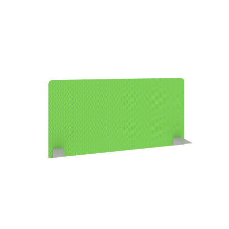 Экран тканевый Slim С.ТЭКР-3 Ткань зеленая/крепление серое 890x450x22