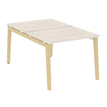 Рабочая станция на деревянных опорах Onix Wood OW.D.RS-2.1.8 980x1635x750