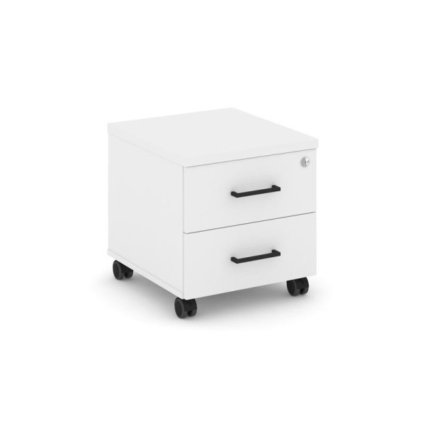 Тумба мобильная 2 ящика стандартные колеса SN.TM-001 (416х460х437)