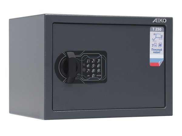 Мебельный сейф AIKO T-250 EL (Графит)