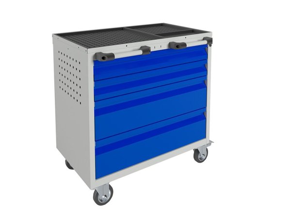 Инструментальная тележка WDS-4 (Серый | Синий)