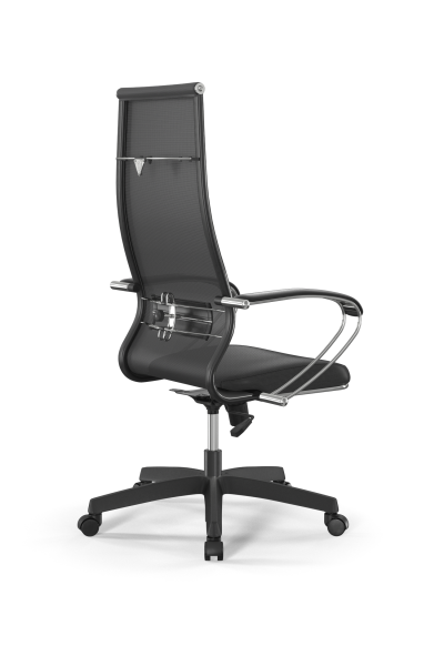 Кресло для руководителя Метта Sit 10 B1-163K - T+Extra /Km00/Wm12/K1cL(M09.B02.G15.W01) (Серый | Черный)
