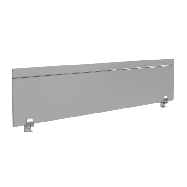 Экран Offix-new OBP 143 1400x18x350 (Дуб Сонома светлый/металлик)
