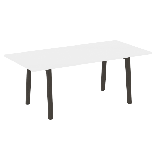 Стол переговорный на деревянных опорах Onix Wood Direct OW.PRG-19 1980x980x750
