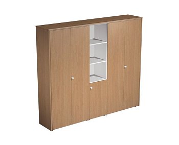 Шкаф комбинированный 5-секционный Profiquadro КВ 361 БВ 2270x460x1990